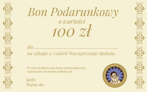 Bon podarunkowy 100 zł